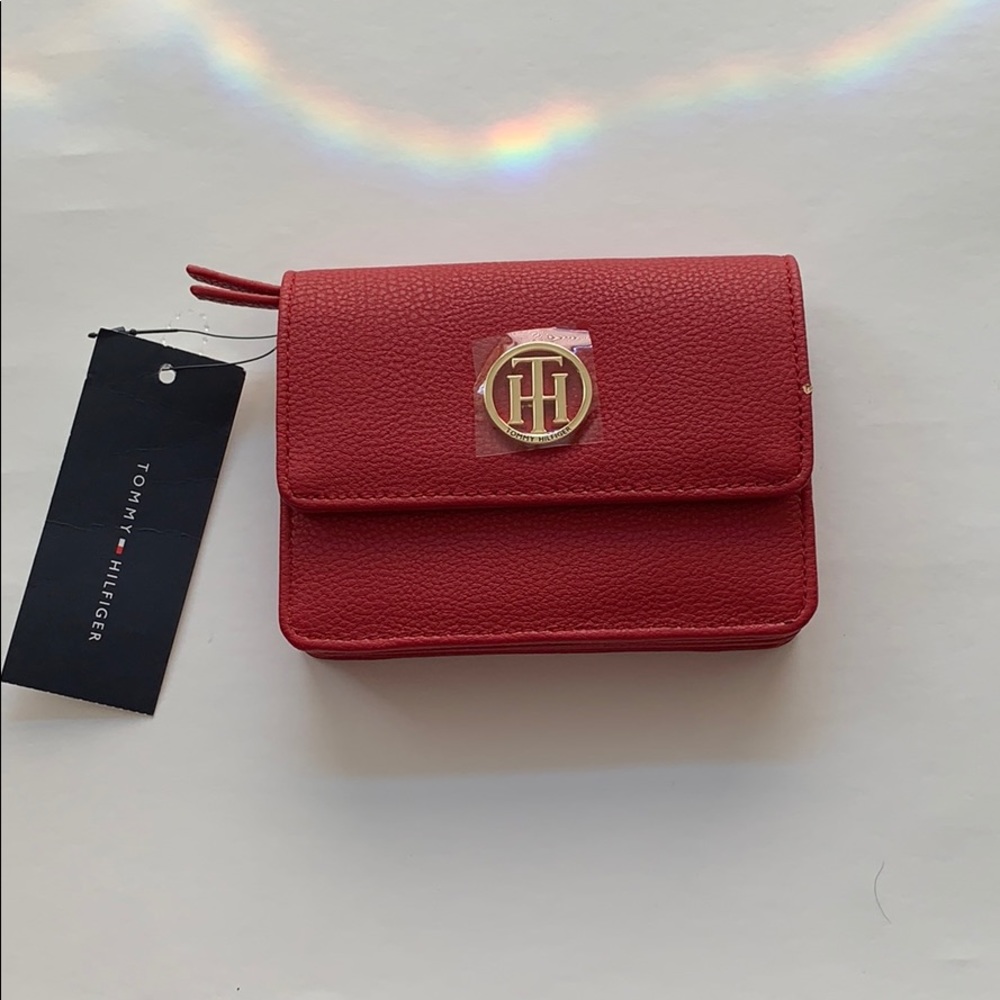 Tommy Hilfiger Red Wallet
